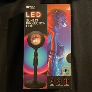 Vibe LED Light with Multicolor Projection